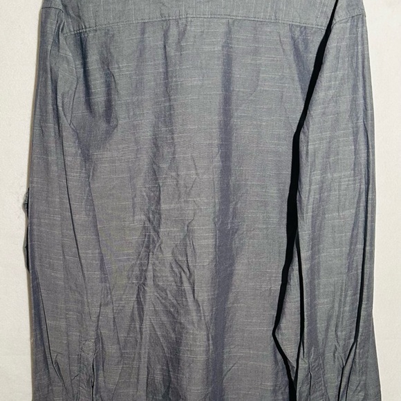 Wrangler Jeans Co. Shirt 3XL 100% Cotton Long Sleeve Light Gray Super Clean! - Picture 7 of 7